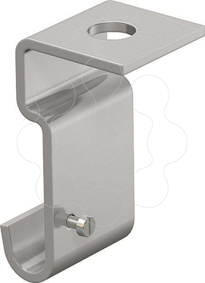 Imagem de Suporte de suspensao lateral para caminho de cabos em varao 58x31 V4A 1.4401 2B