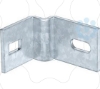 Imagem de Esquadro de fixacao para perfil IS 8 80x65 St FT