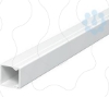 Imagem de Moldura com base perfurada 20x20x2000 PVC cinzento claro 7035