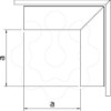 Imagem de Angulo externo com tampa 60x150mm St FSK branco puro 9010