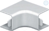 Imagem de Angulo interno livre de halogeneo 20x20mm PC/ABS branco puro 9010