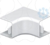 Imagem de Angulo interno livre de halogeneo 20x20mm PC/ABS branco puro 9010