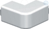 Imagem de Angulo externo livre de halogeneo 20x20mm PC/ABS branco puro 9010
