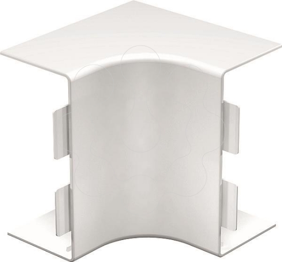 Imagem de Angulo interno 60x130mm PVC branco puro 9010