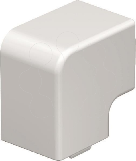 Imagem de Angulo plano 40x40mm PVC branco puro 9010