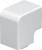 Imagem de Angulo plano 40x40mm PVC branco puro 9010