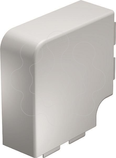 Imagem de Angulo plano 60x130mm PVC branco puro 9010