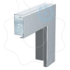 Imagem de Angulo plano com tampa 40x60mm St FS