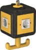 Imagem de HoverCube IP20 com pega equipado 140x140x252 PA preto 9011