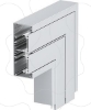 Imagem de Angulo plano Aluminio rigido 53x130x225 Alu EL