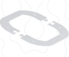 Imagem de Remate para ISSDM45 187x137x2 St branco puro 9010