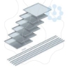 Imagem de CONJUNTO CASSETE RK 400 15