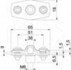 Imagem de Abracadeira metalica com rosca M6 30 36mm St FT