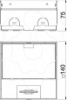 Imagem de Caixa de pavimento nao equipada com BBA de 15 mm 140x140x75 A2