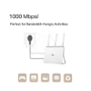 Imagem de Powerline Starter Kit Gigabit Passthrough AV1000