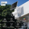 Imagem de Camara de Seguranca Inteligente Wi-Fi Interior/Exterior Com Bateria + Painel Solar