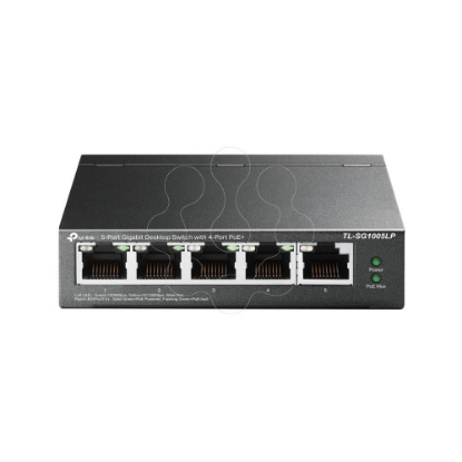 Mostrar detalhes para Switch Desktop 5-Port Gigabit com 4-Port PoE+ Imagem de Switch Desktop 5-Port Gigabit com 4-Port PoE+