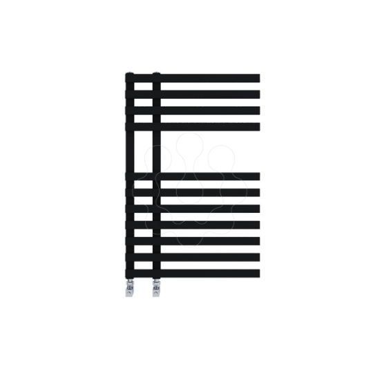 Imagem de Toalheiro Hidraulico VENEZIA Aqua 500x775mm preto