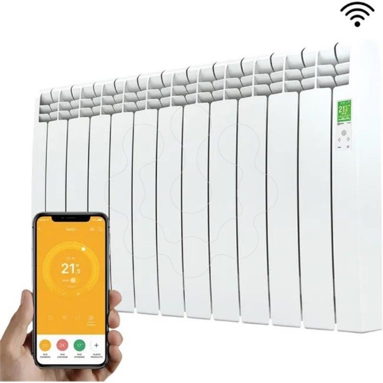 Imagem de Radiador Eletrico SERIE D 11 elementos 1210W branco