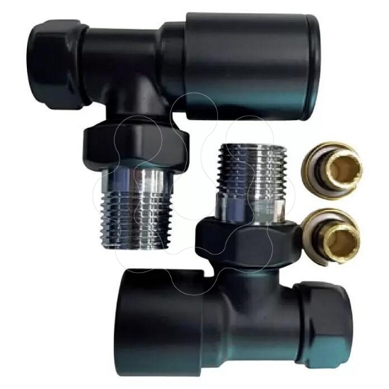 Imagem de Kit Valvula + Detentor + Adaptador 1/2'' cromado