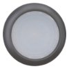 Imagem de Pulsador luminoso rasante, 22 mm, Retorno, Blanco, Anillo Negro