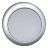 Imagem de Pulsador luminoso rasante, 22 mm, Retorno, Blanco, Anillo Titanio