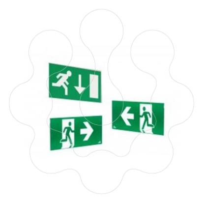 Mostrar detalhes para Kit de 3 Pictogramas Safelite 20m com seta Dta, Esq e Baixo Imagem de Kit de 3 Pictogramas Safelite 20m com seta Dta, Esq e Baixo