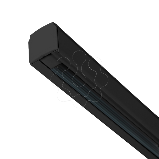 Imagem de Carril de 3 metros para modelos TK Preto nao incluido TRACKCAPN e TRACKPN