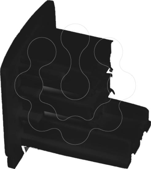 Imagem de Tampa final TK Preto