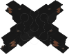 Imagem de Conector em X TK Preto