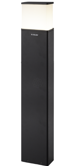 Imagem de Baliza MINKLED exterior 27SMD 9W 657lm 100-240V 170? 3000K IP65 - cinzento escuro 900mm