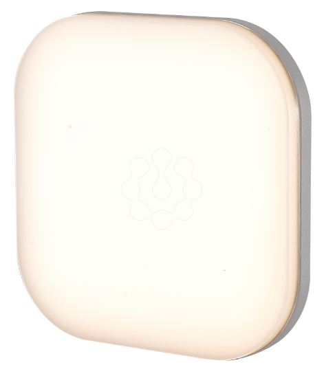 Imagem de Aplique NASH LED exterior Quadrado 125SMD 11W 872lm 220-240V 3000K IP54 - Cinza