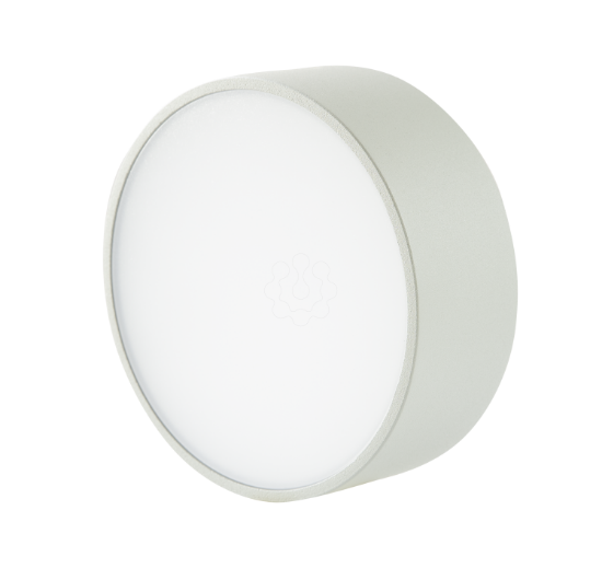 Imagem de Aplique IZAR LED exterior Redondo 48SMD 6W 539lm 100-240V 3000K IP54 - Cinza