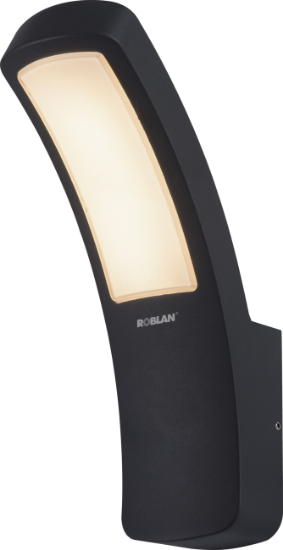 Imagem de Aplique MIR LED exterior 12,5W 600lm 100-240V 50/60Hz 3000K IP54 - cinzento escuro