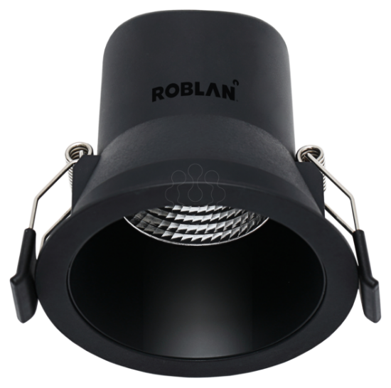 Imagem de LED ALL IN Downlight 6W 200-240V 450Lm 4000K 81x79mm TRIAC DIM Preto