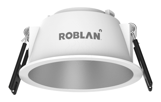 Imagem de Aro acessorio FLIP Redondo Branco / Cinza 75mm