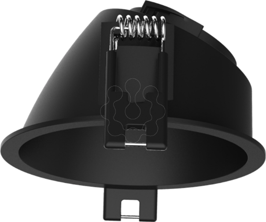 Imagem de Aro acessorio FLIP Redondo Preto / Preto Assimetrico 75mm