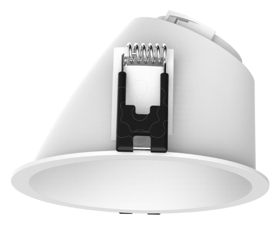 Imagem de Aro acessorio FLIP Redondo Branco / Branco Assimetrico 90mm