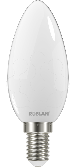 Imagem de Vela 320? Cristal 4W 220-240V 420lm E14 Fria 4000K