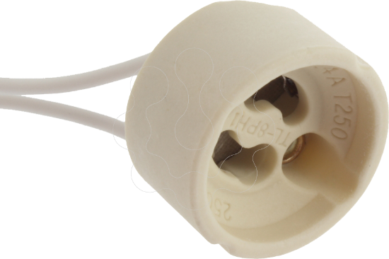 Imagem de Casquilho Porcelana GU10