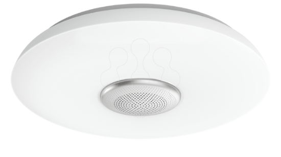 Imagem de Plafonier LED de teto Redondo 25W 1350lm 100-240V IP20. C/ Musica via Bluetooth