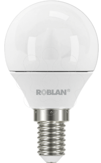 Imagem de LED Esferica 5W Branco Frio 4100K E14 500lm 220-240V