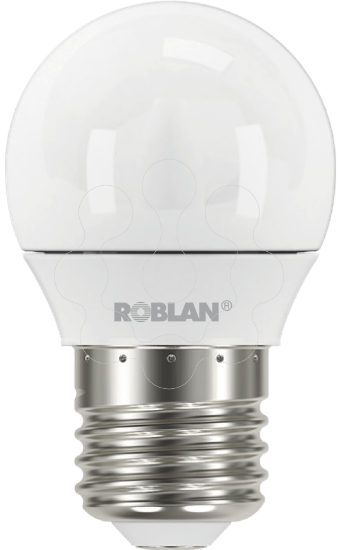 Imagem de LED Esferica 3W Quente 3000K E27 250lm 220-240V