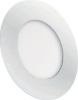 Imagem de LED Downlight CIRCULAR 5W 100 240V 390Lm 4000K 90 x 9mm Aro Branco