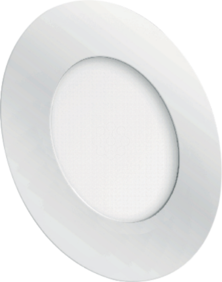 Imagem de LED Downlight CIRCULAR 5W 100 240V 390Lm 4000K 90 x 9mm Aro Branco