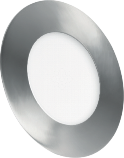 Imagem de LED Downlight CIRCULAR 5W 100-240V 330Lm 3000K 90 x 9mm - Niquel Acetinado