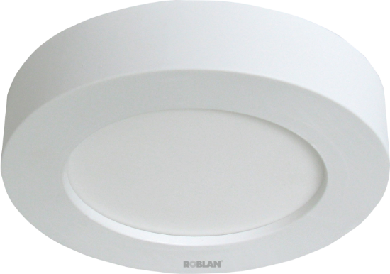 Imagem de MOON LED Surface Circular 18W 100 277V 1350Lm 3000K 227x35mm Aro Branco