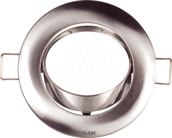 Imagem de Aro Redondo encastrar orientavel cromado c/GU10