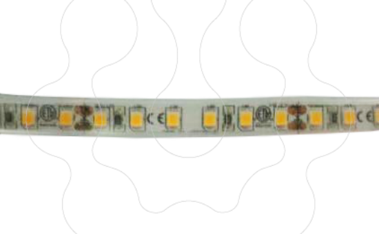 Imagem de Tira LED 9,6W IP67 24V Extra Quente 1076Lm/m SMD2835 140 LED/m 5 metros