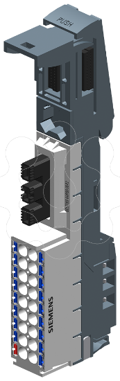 Imagem de PotDis-BU tipo P2, cor clara, PU 1